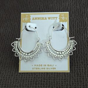 Annika Witt Sterling Silver🤍 Bali🇲🇨 Tribal Earrings